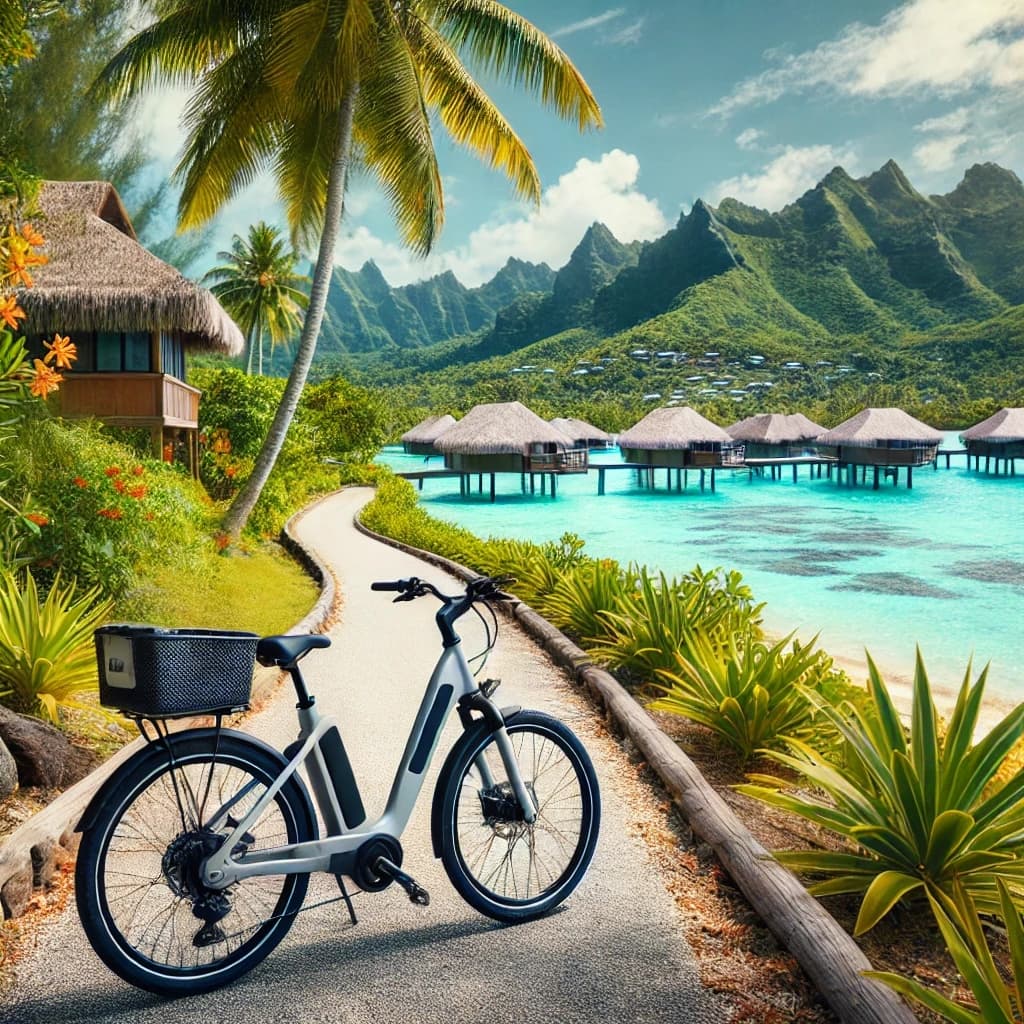 Randonnée en vélo à assistance électrique